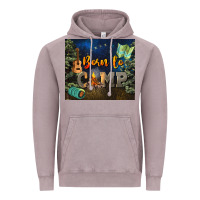 Vintage Zinc born to camp Vintage Hoodie - NancyCooperArtShop