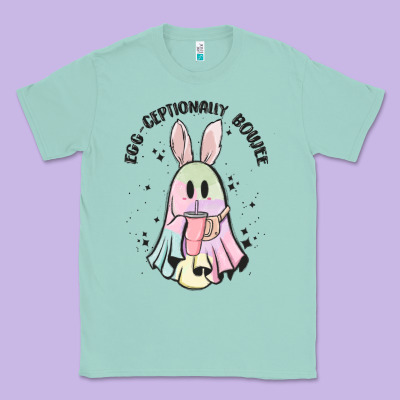 Egg Ceptionally Boujee Classic Tee Designed By Maliassmallbusiness