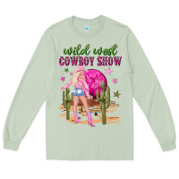 Matcha wild west cowboy show Long Sleeve Tee - NancyCooperArtShop