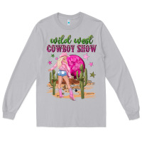 Moon Dust wild west cowboy show Long Sleeve Tee - NancyCooperArtShop