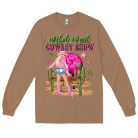 Toasted Coconut wild west cowboy show Long Sleeve Tee - NancyCooperArtShop