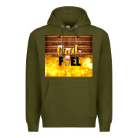 Army Green dad fuel father's day Premium Hoodie - TumblerDesignByShophia