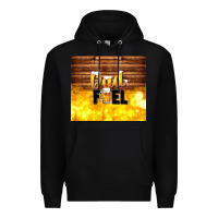 Black dad fuel father's day Premium Hoodie - TumblerDesignByShophia