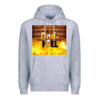 Heather Grey dad fuel father's day Premium Hoodie - TumblerDesignByShophia