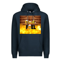 Navy dad fuel father's day Premium Hoodie - TumblerDesignByShophia