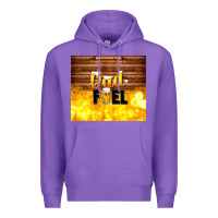 Purple dad fuel father's day Premium Hoodie - TumblerDesignByShophia