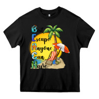 Black best escape anyone can have Heavy Core Tee - BarkalooDesign