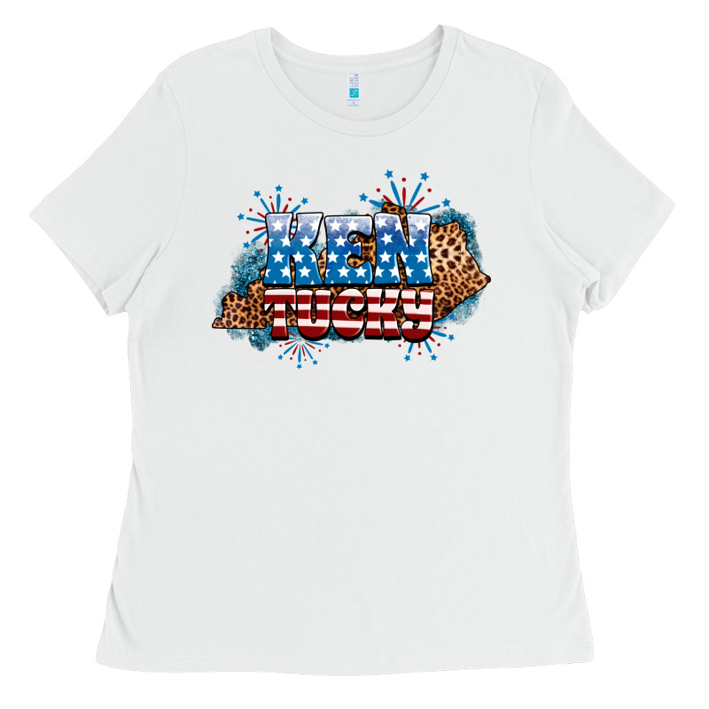 Fourth Of July Kentucky Ladies Tee by Neo Western | Teevron