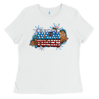 White Fourth of July Kentucky Ladies Tee - Neo Western