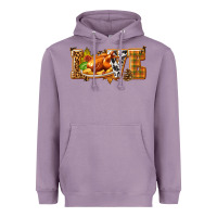 Lavender Love with Turkey Heavyweight Hoodie - texasbilliewilder