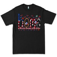 Black home of the free Premium Tee - RacoonDesign