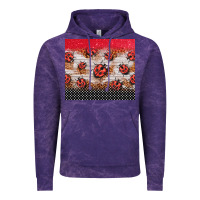 Cloud Purple ladybug tumbler Vintage Hoodie - BarkalooDesign