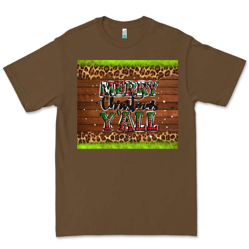 Merry Christmas Y'all Premium Tee by AdoDesignShop | Teevron