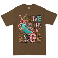Cacao live on the edge ice skating Premium Tee - FaDigitalArtStudio