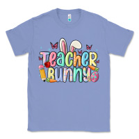 Colony Blue teacher bunny Classic Tee - MaliasSmallBusiness