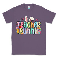 Lavender teacher bunny Classic Tee - MaliasSmallBusiness