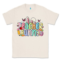 Natural teacher bunny Classic Tee - MaliasSmallBusiness