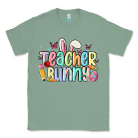 Sage teacher bunny Classic Tee - MaliasSmallBusiness