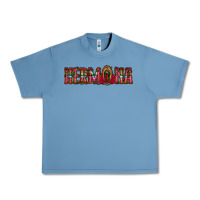 Pebble Blue hermana floral aztec leopard Urban Heavy Tee - Jasminsmagicworld