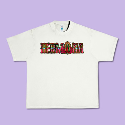 Hermana Floral Aztec Leopard Urban Heavy Tee Designed By Jasminsmagicworld