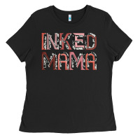 Black inked mama Ladies Tee - JahusDesignShop