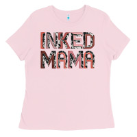 Bubblegum Pink inked mama Ladies Tee - JahusDesignShop