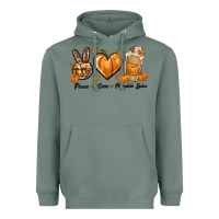 Peace Love Pumpkin Spice Heavyweight Hoodie | Teevron