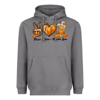 Storm Peace Love Pumpkin Spice Heavyweight Hoodie - texasbilliewilder