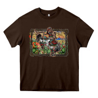 Chocolate Brown rodeo Heavy Core Tee - SublimationCraftShop