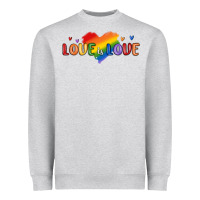Love Is Love Lgbtq Heavyweight Sweatshirt | Teevron