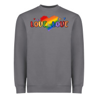 Storm love is love lgbtq Heavyweight Sweatshirt - MaliasSmallBusiness