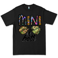 Black mini of both Premium Tee - CowhideDigitalArt