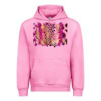 Fuchsia Pink Cancer Brushstroke Urban Hoodie - FaDigitalArtStudio