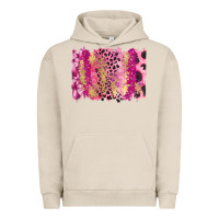 Pigment French Oak Cancer Brushstroke Urban Hoodie - FaDigitalArtStudio