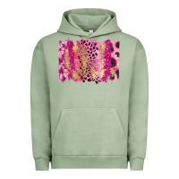 Pigment Oil Green Cancer Brushstroke Urban Hoodie - FaDigitalArtStudio