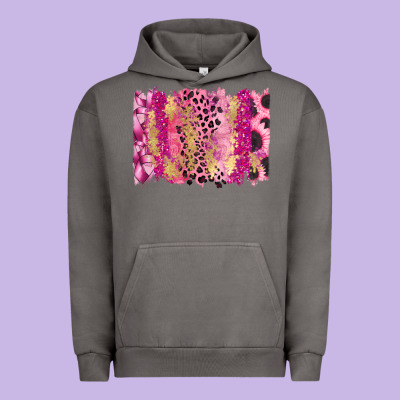 Cancer Brushstroke Urban Hoodie Designed By Fadigitalartstudio
