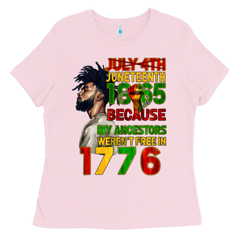 July 4th Juneteenth 1865 Ladies Tee by CowGirlArtShop | Teevron
