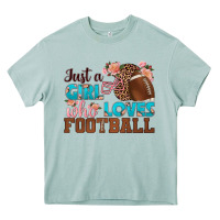 Arona just a girl who loves football Heavy Core Tee - HRA Design Shop