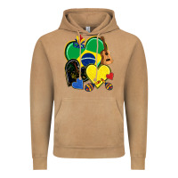 Vintage Camel brazil hearts Vintage Hoodie - NancyCooperArtShop