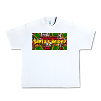 White santa's helper with gifts Urban Heavy Tee - AdoDesignShop