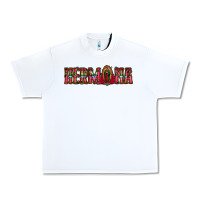 White hermana floral aztec leopard Urban Heavy Tee - Jasminsmagicworld