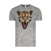 Cloud Rock ocelot head Vintage Tee - LillyAllenDesigns