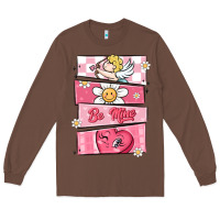 Chestnut trendy valentines day retro characters Long Sleeve Tee - MaliasSmallBusiness