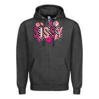 Charcoal Heather sissy Zipper Hoodie - Artiststas