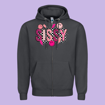 Sissy Zipper Hoodie Designed By Artiststas