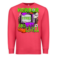 Cardinal Horror movies and chill Premium Sweatshirt - NancyCooperArtShop