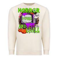 Sandshell Horror movies and chill Premium Sweatshirt - NancyCooperArtShop