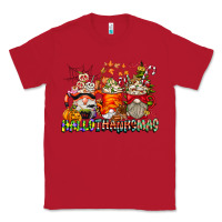 Red Hallothanksmas Gnome Coffee Cups Classic Tee - CowhideDigitalArt