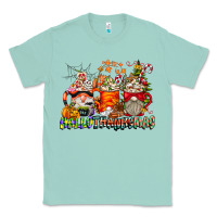 Seafoam Hallothanksmas Gnome Coffee Cups Classic Tee - CowhideDigitalArt