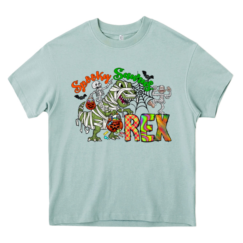 Spooky Sourus Heavy Core Tee by CowhideDigitalArt | Teevron